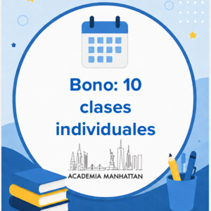 Bono 10 clases particulares