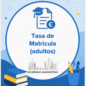 Tasa de matricula (adultos)